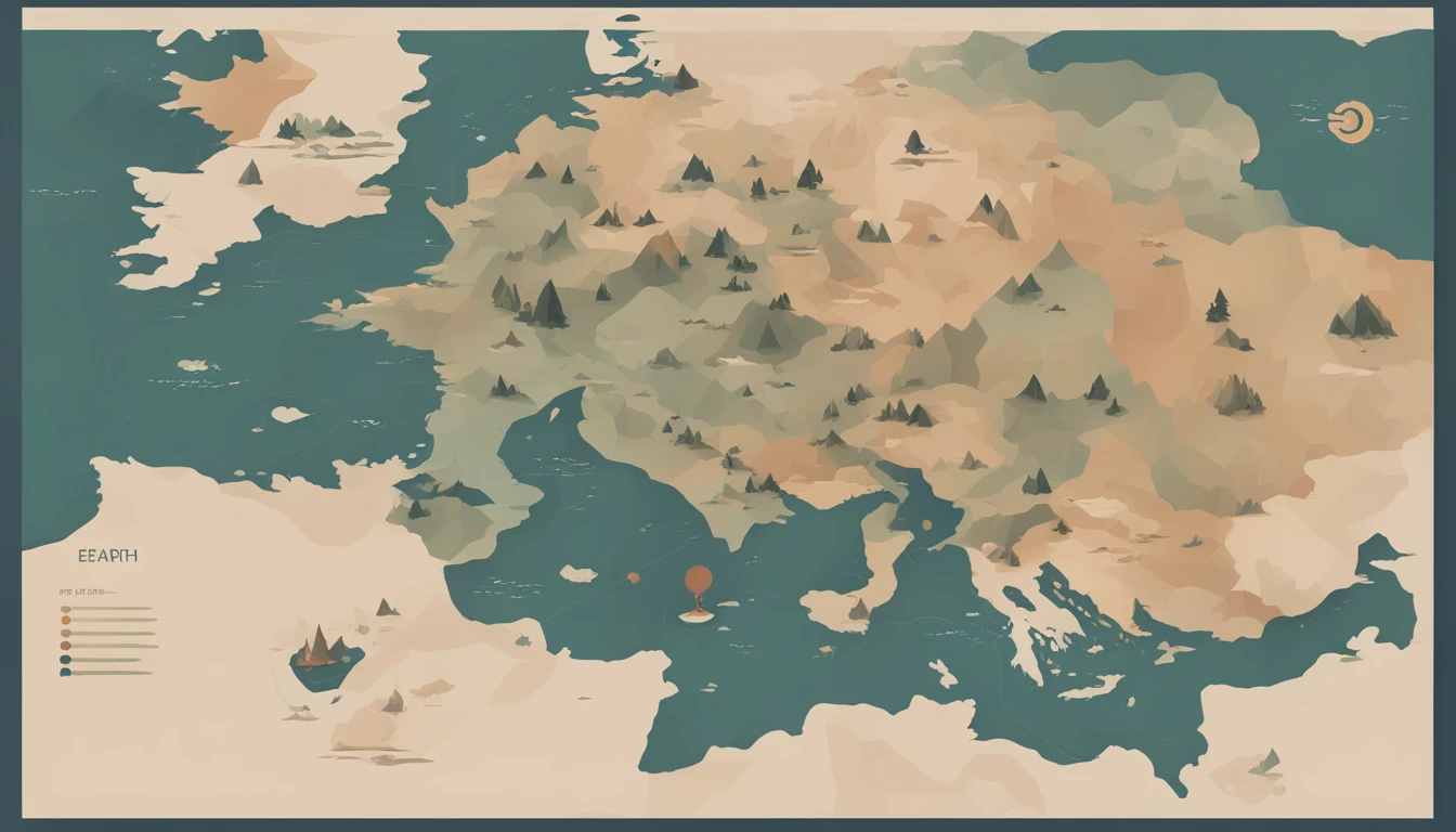 Middle-earth regions and their realms