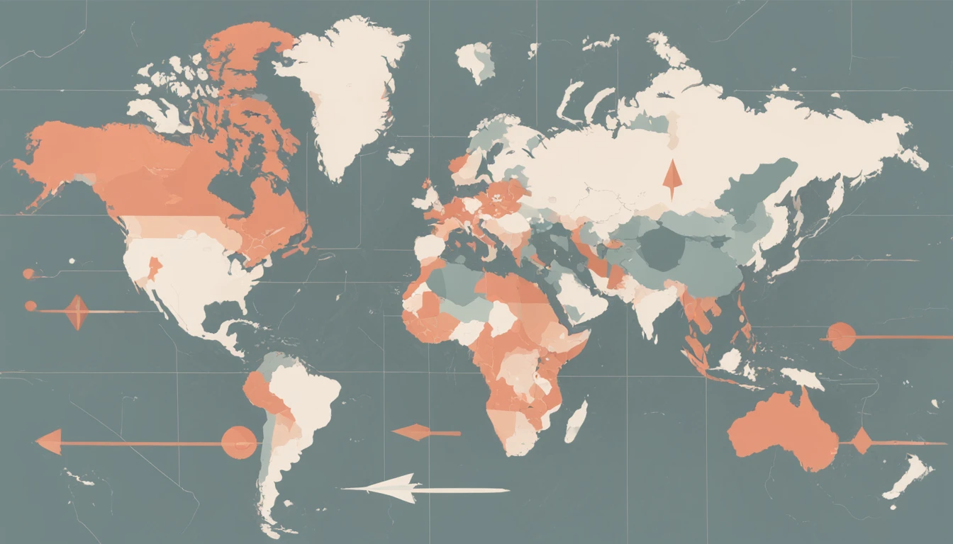 Asian tectonic plates and fault zones