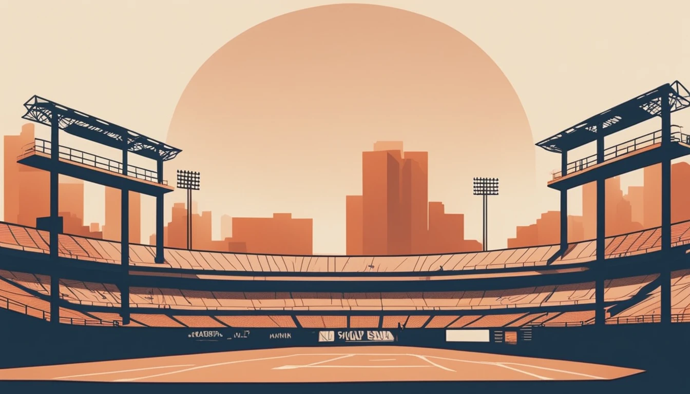 MLB ballparks and their cities