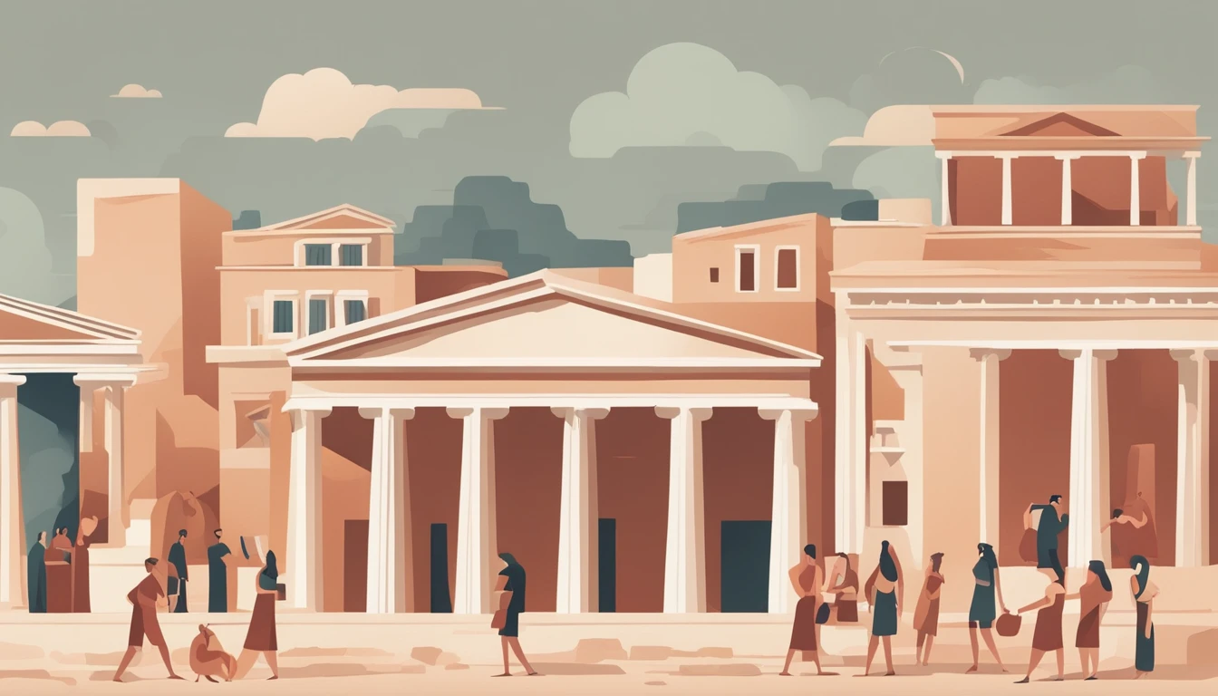 Classical Greek economy and trade networks