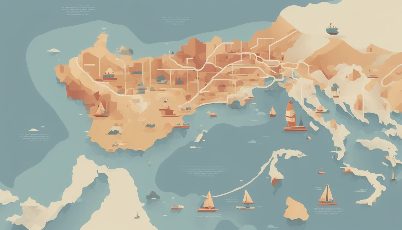European peninsulas and coastal regions