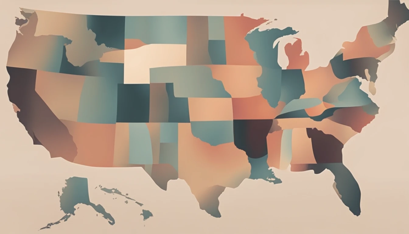 Capitals by region: Northeast, South, Midwest, West