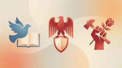 Ideology labels: liberal, conservative, and socialist