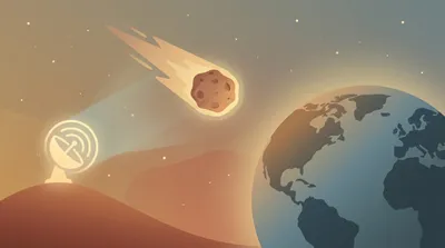 Near-Earth objects: hazards and detection