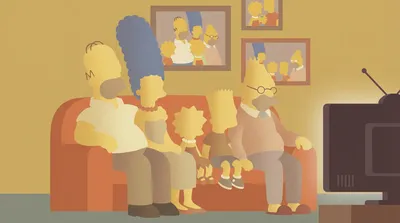 Identify the Simpsons family and relatives