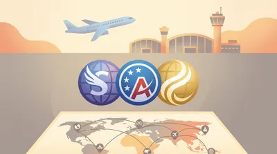 Airline alliances: oneworld, SkyTeam, and Star