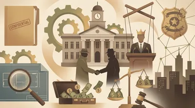 Police precinct politics and corruption plots