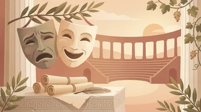 Greek Theater Tragedy Comedy Playwrights