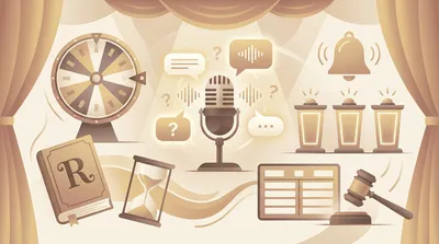 Classic game show catchphrases and rules