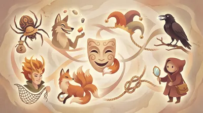 Tricksters across world folk tales