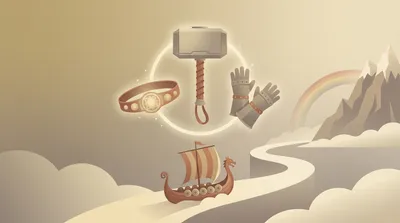 Thor’s iconic items and journeys