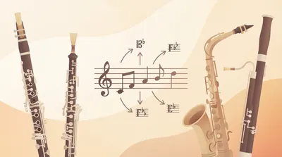 Woodwinds: reed types and transpositions