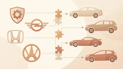 Match car models to brands