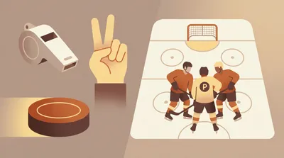 Ice hockey penalties and power plays