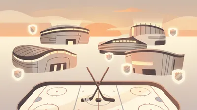 NHL teams by home arena