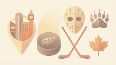 NHL teams by city and nickname