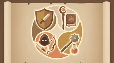 Iconic RPG party roles and builds