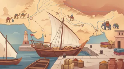 Ancient Indian trade: ports and routes