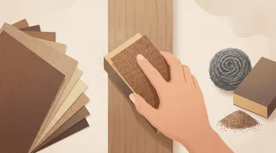 Abrasives: sandpaper grits and materials