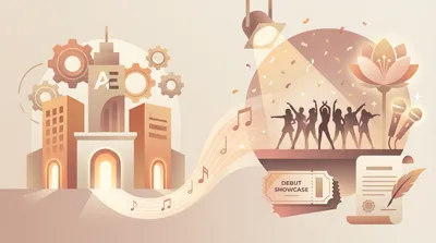 K-pop agencies and debut groups